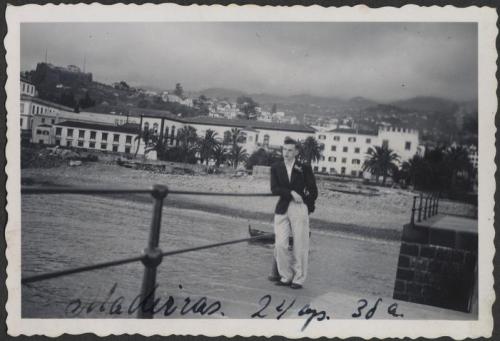 Aurulaeva "Hildur" meeskonnaliikmed Madeiras 3 - desc. - 1938 