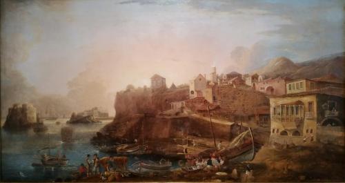 Baía do Funchal – vista da praia de S. Lázaro - desc. - século XVIII