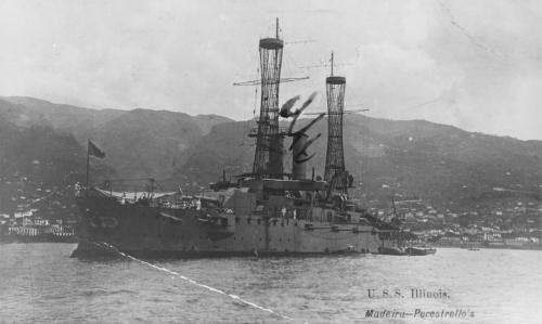 USS Illinois - Perestrellos - c. 1914